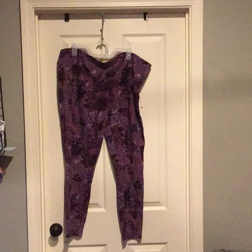 Terra and Sky Women Plus Size High Waist Leggings